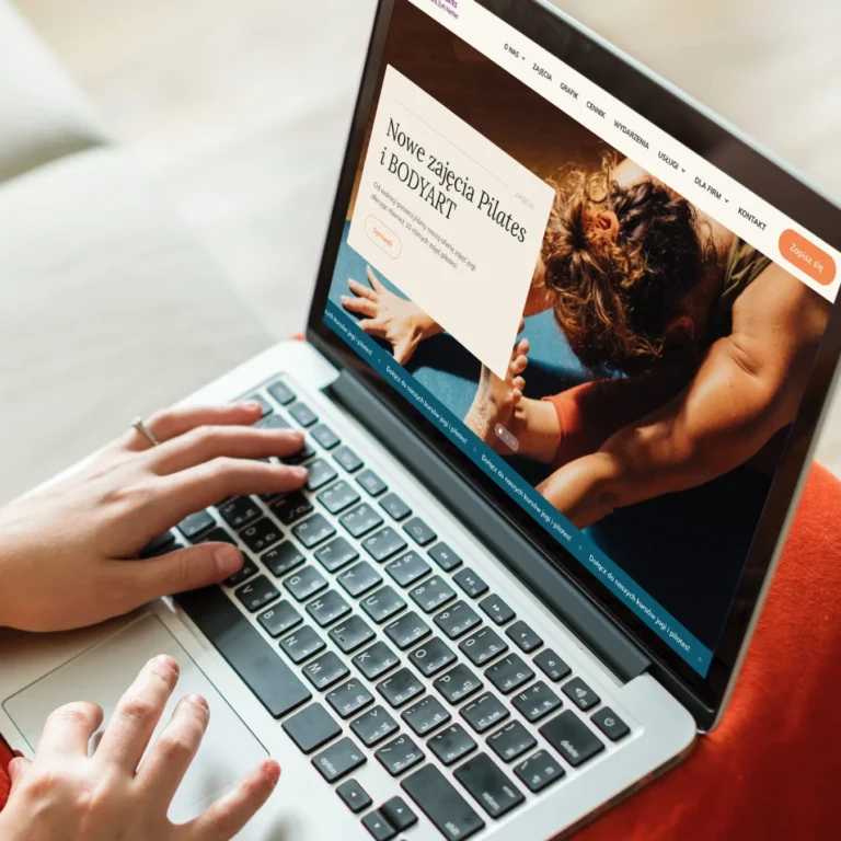 strona www dla szkoły jogi