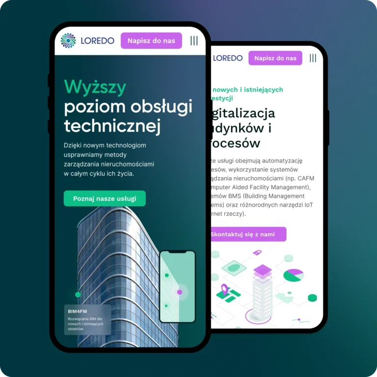 Projekt strony w Figmie